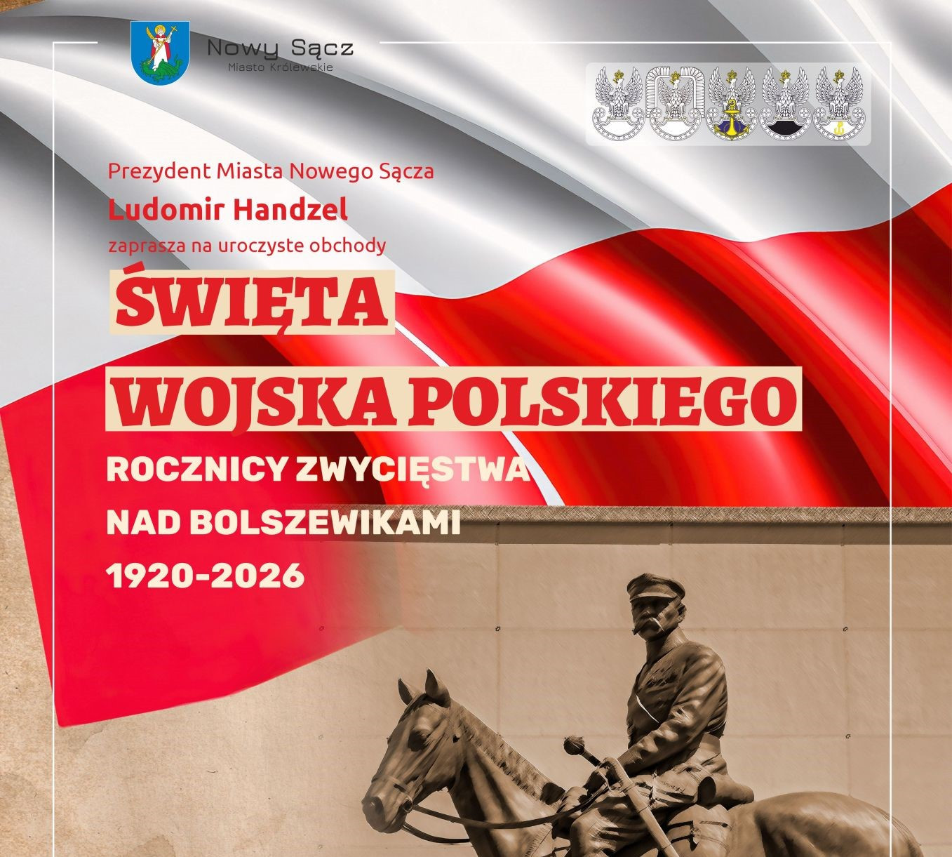 Uroczyste obchody Święta Wojska Polskiego