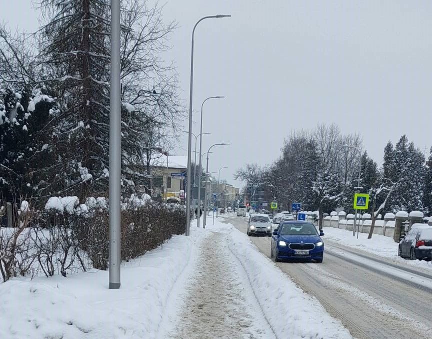 Zasypane śniegiem